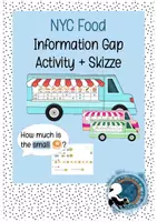 Vorschau - Stundenentwürfe - Unterrichtsstunde Information Gap Activity NYC food trucks "How much is it?" - Deckblatt