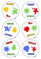 anteprima - Materiale di supporto/inclusione - Matchit! Stroop - il gioco dei colori - Pagina 2