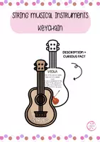 Vista previa - Tarjetas / Manipulativos - STRING KEYCHAIN - Portada