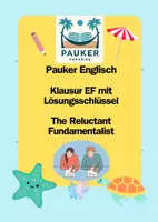 Vorschau - Prüfungsvorbereitung - Pauker Englisch Klausur EF mit Lösungsschlüssel: The Reluctant Fundamentalist - Deckblatt