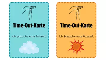 Vorschau - Bildkarten - Time-Out-Karte - Deckblatt