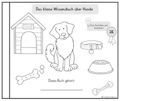 Vorschau - Arbeitsblätter - Flipbook: Das kleine Wissensbuch über Hunde - Seite 2