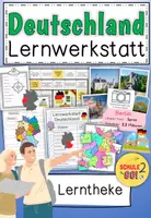 Vorschau - Arbeitsblätter - Deutschland / Lernwerkstatt - Deckblatt