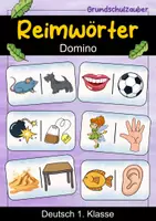 Vorschau - Spiele - Reimwörter - Domino | Deutsch 1. Klasse | Anfangsunterricht - Deckblatt
