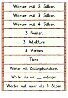 Vorschau - Aufgabenkarten - Freebie: Ideen zum Wörter schwingen - Deckblatt