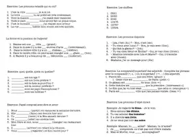 Vorschau - Stationenlernen - Wiederholung der Grammatik Französisch, Klasse 8 (A plus 2) - Seite 1