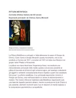 anteprima - Materiale di supporto/inclusione - La pittura metafisica - Pagina di copertina