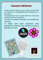 anteprima - Materiale interattivo - CALENDARIO DELL'AVVENTO - poster - Pagina 3