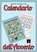 anteprima - Materiale interattivo - CALENDARIO DELL'AVVENTO - poster - Pagina di copertina