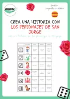 Vista previa - Juegos / Gamificación - CREA UNA HISTORIA CON LOS PERSONAJES DE SANT JORDI - Portada