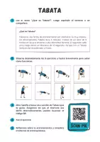 Vista previa - Hojas de trabajo - Fitness ⎮ Entrenamiento Tabata para brazos grados 5-12 incl. 8 tarjetas de estación y mucho más. - página 2