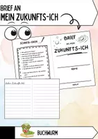 Vorschau - Arbeitsblätter - Brief an mein Zukunfts-Ich - Deckblatt