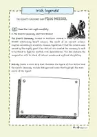 Vorschau - Arbeitsblätter - Irish legends - a creative reading activity - Seite 3