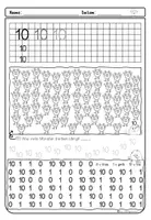 Vorschau - Arbeitsblätter - #SilvesterKnaller24 Materialpaket Ziffern 1-10 (Zahleneinführung) - Seite 3
