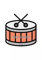 Vista previa - Tarjetas / Manipulativos - MUSICAL INSTRUMENTS KEYCHAIN PACK - página 3