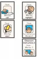 Vista previa - Juegos / Gamificación - Classroom Instructions 2 - I have... Who has...? Game - página 3
