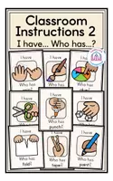Προεπισκόπηση - Παιχνίδια - Classroom Instructions 2 - I have.. Who has...? Game - Εξώφυλλο