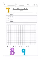 Vorschau - Arbeitsblätter - Daten und Häufigkeiten – Unsere Klasse in Zahlen (Mathematik / Sachunterricht) - Seite 3