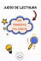 Vista previa - Refuerzo / NEE / Materiales de apoyo - Juego de Lectura MIS PRIMERAS PALABRAS - Portada