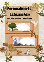 Vorschau - Anderer Materialtyp - Personalisierte Lesezeichen mit Klassentier- Waldtiere - Seite 1