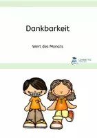 Vorschau - Spiele - Wert des Monats: Dankbarkeit - Deckblatt