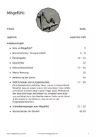 Vorschau - Arbeitsblätter - Wert des Monats: Mitgefühl - Schweizer Version - Seite 1