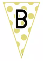 Vorschau - Poster - Buchstabenwimpel gelb ganzes Alphabet groß+klein - Seite 2