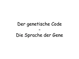 Vorschau - Stundenentwürfe - Der Genetische Code - Unterrichtsstunde mit Arbeitsblatt zur Übung - Seite 2
