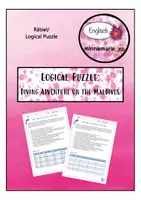 Vorschau - Arbeitsblätter - Logical Puzzle - Diving Adventure (Englisch) - Deckblatt