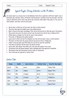 Vorschau - Arbeitsblätter - Logical Puzzle - Diving Adventure (Englisch) - Seite 2