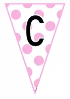 Vorschau - Poster - Buchstabenwimpel pink ganzes Alphabet groß+klein - Seite 3