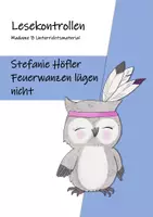 Vorschau - Arbeitsblätter - Lesekontrollen: Stefanie Höfler - Feuerwanzen lügen nicht (inkl. Lösung) - Deckblatt