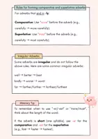 Vorschau - Arbeitsblätter - The Comparison of Adverbs: Erklärung, Übung und Lösungen! - Seite 1