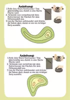 Vorschau - Mal- und Bastelvorlagen - Höhenlinien verstehen (Bastelanleitung) - Seite 2