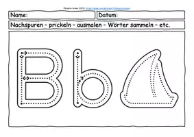 Vorschau - Arbeitsblätter - Buchstabeneinführung: Kreative Extras zur Differenzierung - Seite 3