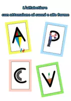 anteprima - Materiale di supporto/inclusione - Alfabetiere illustrato - Pagina di copertina