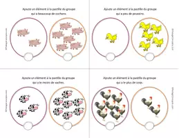 Aperçu - Cartes / Images - Mathématique - Peu/Beaucoup - Page 2