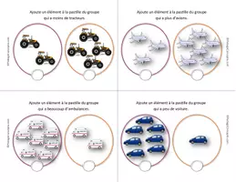 Aperçu - Cartes / Images - Mathématique - Peu/Beaucoup - Page 3