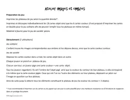 Aperçu - Cartes / Images - IAtelier images et ombres - Page 1