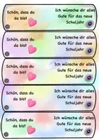 Vorschau - Mal- und Bastelvorlagen - Begrüßungsgeschenk | Schuljahresbeginn - Seite 2