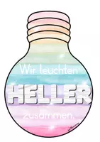 Vorschau - Mal- und Bastelvorlagen - Klassen- & Gemeinschaftsdeko "Wir leuchten heller zusammen." - Steckbrief-Edition - Seite 3