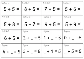 Vorschau - Aufgabenkarten - Karteibox Mathematik - Seite 2
