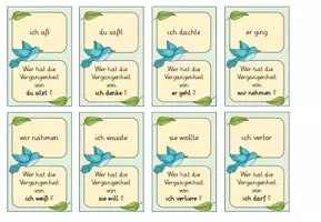 Vorschau - Spiele - Lesespiel "Präteritum" - unregelmäßige Verben - Seite 3