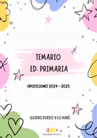 Vista previa - Para docentes: organización, planificación y formación - Portadas para los temas de Educación primaria 2025 - página 1