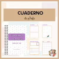 Vista previa - Hojas de trabajo - Cuaderno para profe 2024-2025 - Portada