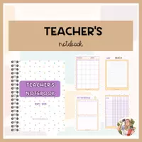 Vista previa - Hojas de trabajo - Teacher's notebook - Portada
