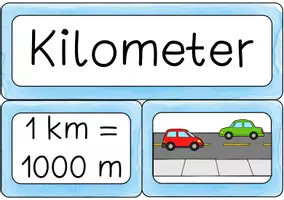 Vorschau - Präsentationen/Tafelbilder - Längen: Tafelmaterial (km, m, dm, cm & mm) - Seite 3