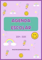 Vista previa - Hojas de trabajo - AGENDA ESCOLAR 24-25 - página 3