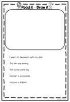 Vorschau - Klassenarbeiten - Sätze zur Leseverständnis - Lese es, zeichne es - Read it Draw it - Seite 3