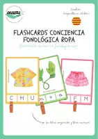 Vista previa - Refuerzo / NEE / Materiales de apoyo - FLASHCARDS CONCIENCIA FONOLÓGICA ROPA - Portada